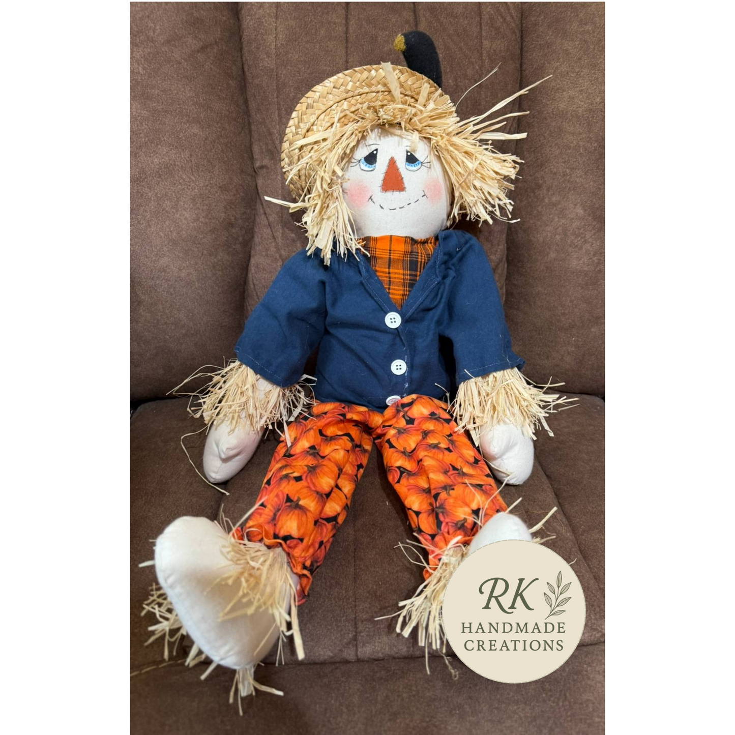Handmade Scarecrow Dolls | Fall Shelf Sitters | Country Farmhouse Décor