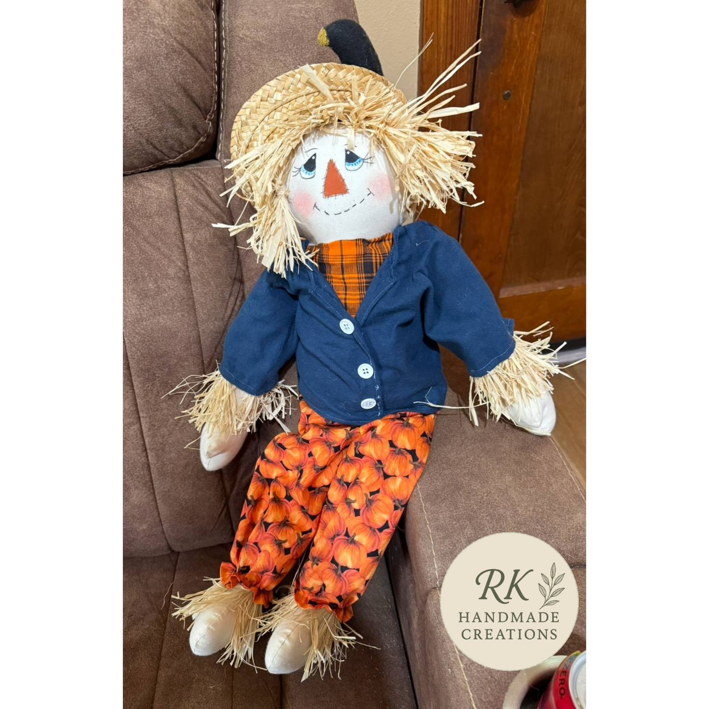 Handmade Scarecrow Dolls | Fall Shelf Sitters | Country Farmhouse Décor
