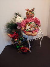 Load image into Gallery viewer, Gingerbread doll wreath attachment
